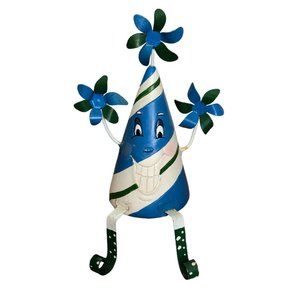 WMG Anthropomorphic Shelf Sitters Birthday Party Hat 2006 Figurine Collectible